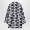 MAX MARA TIMELESS Reversible patterned silk blouse