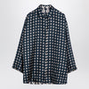 MAX MARA TIMELESS Reversible patterned silk blouse