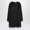 LouLou De Saison Black Tina fringed dress