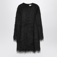  Loulou Studio Black Tina fringed dress