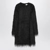LouLou De Saison Black Tina fringed dress