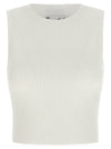 Elisabetta Franchi Ribbed Crop Top