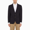 PT Torino Navy blue single-breasted jacket in wool blend