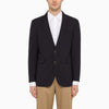 PT Torino Navy blue single-breasted jacket in wool blend
