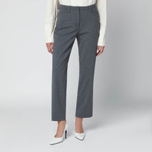  TheLatest Grey wool-blend trousers