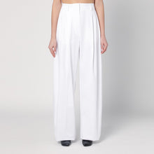  TheLatest Wide white Billie trousers