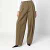 TheLatest Taupe wool blend trousers