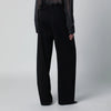 TheLatest Black cotton palazzo trousers