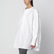  TheLatest Oversized white cotton shirt