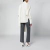 TheLatest Butter-colored shirt with scarf detail