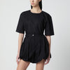 TheLatest Short-sleeve black cotton top