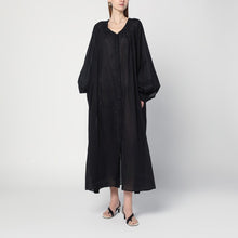  TheLatest Loose black dress in cotton
