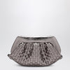 THEMOIRè Woven silver clutch