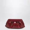 THEMOIRè Emera clutch plum crocodile effect