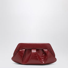  THEMOIRè Emera clutch plum crocodile effect