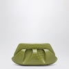 THEMOIRè Emera clutch kiwi crocodile effect