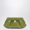 THEMOIRè Emera clutch kiwi crocodile effect