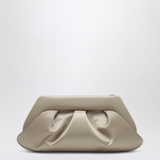 THEMOIRè Ivory satin clutch Emera