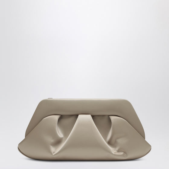 THEMOIRè Ivory satin clutch Emera