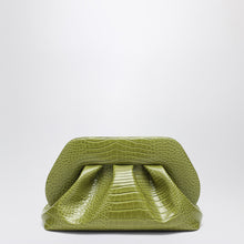 THEMOIRè Clutch Tia kiwi color coconut effect