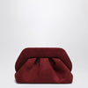 THEMOIRè Tia clutch plum suede effect