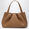 THEMOIRè Brown Athens bag in eco leather