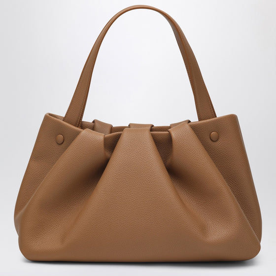 THEMOIRè Brown Athens bag in eco leather