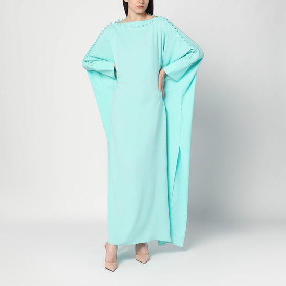 Taller Marmo Aqua blue Mila dress
