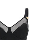 Elisabetta Franchi Cool Wool And Tulle Top