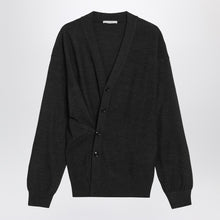  LEMAIRE Charcoal grey wool-blend cardigan