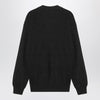 LEMAIRE Charcoal grey wool-blend cardigan