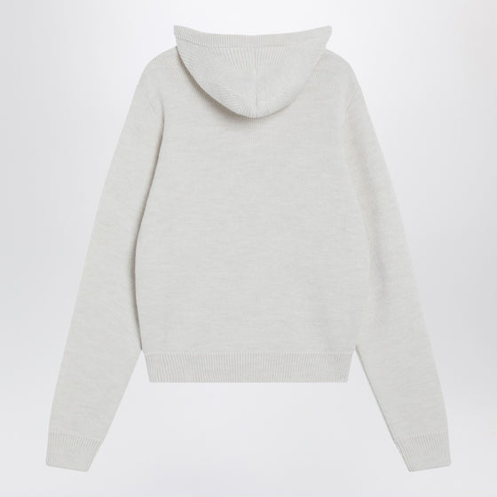 LEMAIRE Cream hooded sweater