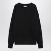 LEMAIRE Black ribbed wool sweater