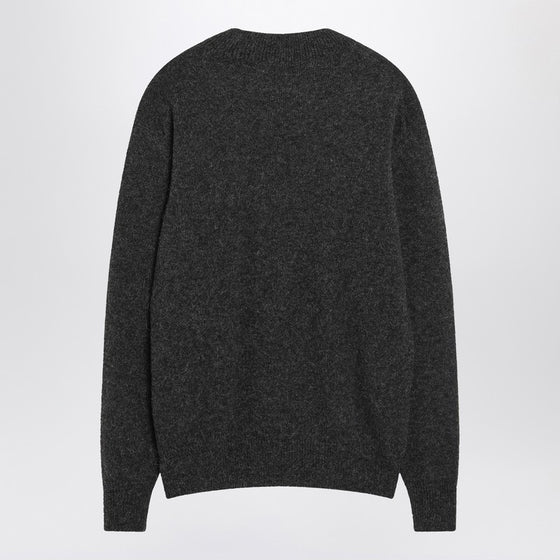LEMAIRE Brown sweater in alpaca blend