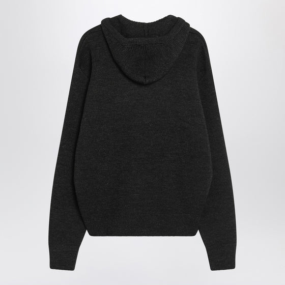 LEMAIRE Brown hooded sweater