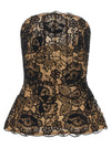 Elie Saab Guipure Lace Corset