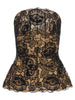 Elie Saab Guipure Lace Corset