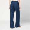 Patou Wide-leg ink blue jeans in denim