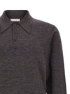 Lemaire Mouliné Wool Polo Shirt