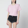 ISABEL MARANT Zelitos pink cotton T-shirt