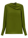 Tom Ford Draped Neck Blouse