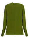 Tom Ford Draped Neck Blouse