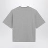 The Frankie Shop Grey melange Hugo T-shirt with padded shoulders