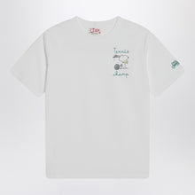  MC2 Saint Barth White T-shirt with Snoopy tennis print