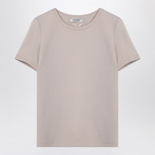  S Max Mara Écru cotton-blend T-shirt