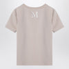 S Max Mara Écru cotton-blend T-shirt