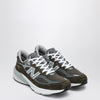New Balance Low Made in USA 990v6 olive green trainer