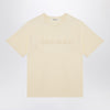 Wales Bonner Organic cotton light yellow T-shirt
