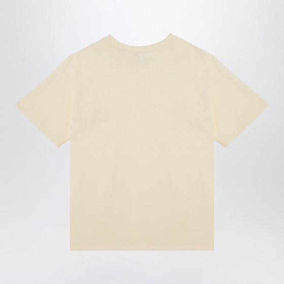 Wales Bonner Organic cotton light yellow T-shirt
