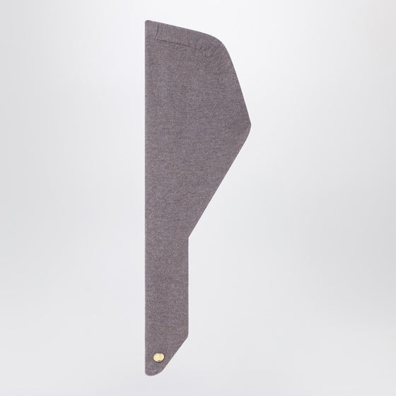 DARKPARK Brown cashmere balaclava